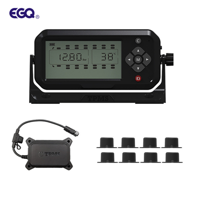 Düşük Güç Uyarısı Kamyon TPMS Sistemi 345mAh Pil Ağır Kamyon TPMS