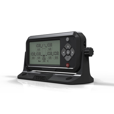 Bluetooth Akıllı Lastik Basıncı İzleme Sistemi Sekiz Sensör 120Psi Araba TPMS