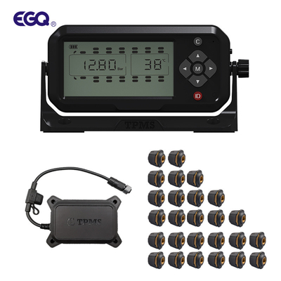 Tekrarlayıcılı 26 tekerlekli harici sensörlü kamyon TPMS sistemi