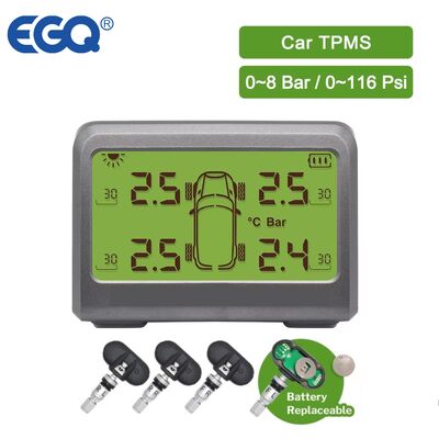 MY66 Araç TPMS izleme lastik basıncı 433MHz İç sensör