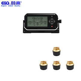 IP67 Suya Dayanıklı Kamyon TPMS 433.92 MHZ OTR Sensörleri Mühendislik Aracı İçin Dört Lastik