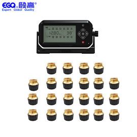 Pirinç IP67 Araba TPMS 433.92MHZ 203psi Lastik Basıncı İzleme Sistemi