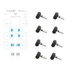 Üç Lastikli Kamyon TPMS Lastik Basıncı İzleme Sistemi RS232 Çıkışlı Araba TPMS