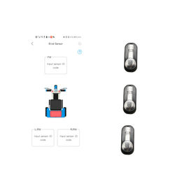 Bisiklet Bisiklet Lastik Basıncı Sensörü BLE 2.4Ghz için Ön 3 Wheeler TPMS