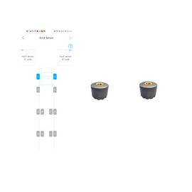 Bluetooth İki Sensör Bisiklet TPMS Lastik Basıncı İzleme Sistemi